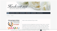 Desktop Screenshot of hochzeit.net